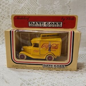 Coca-Cola Yellow Toy Truck